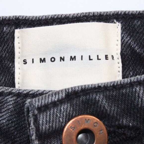 Simon Miller Jeans Size 28 High Rise Skinny Made in The USA Grey - Picture 2 of 3